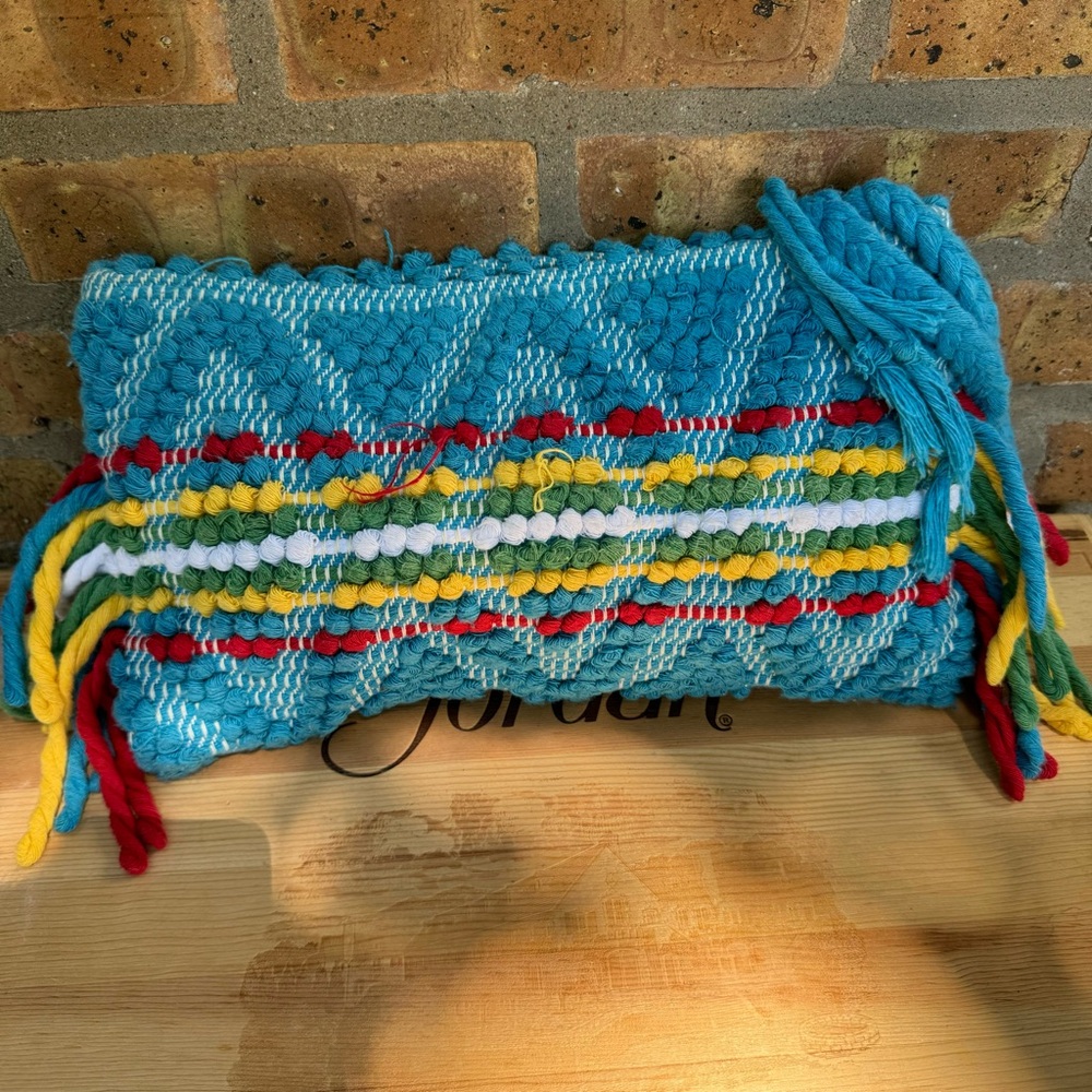 Antonello Tedde Hand Woven Pom Eco Stainable Clutch